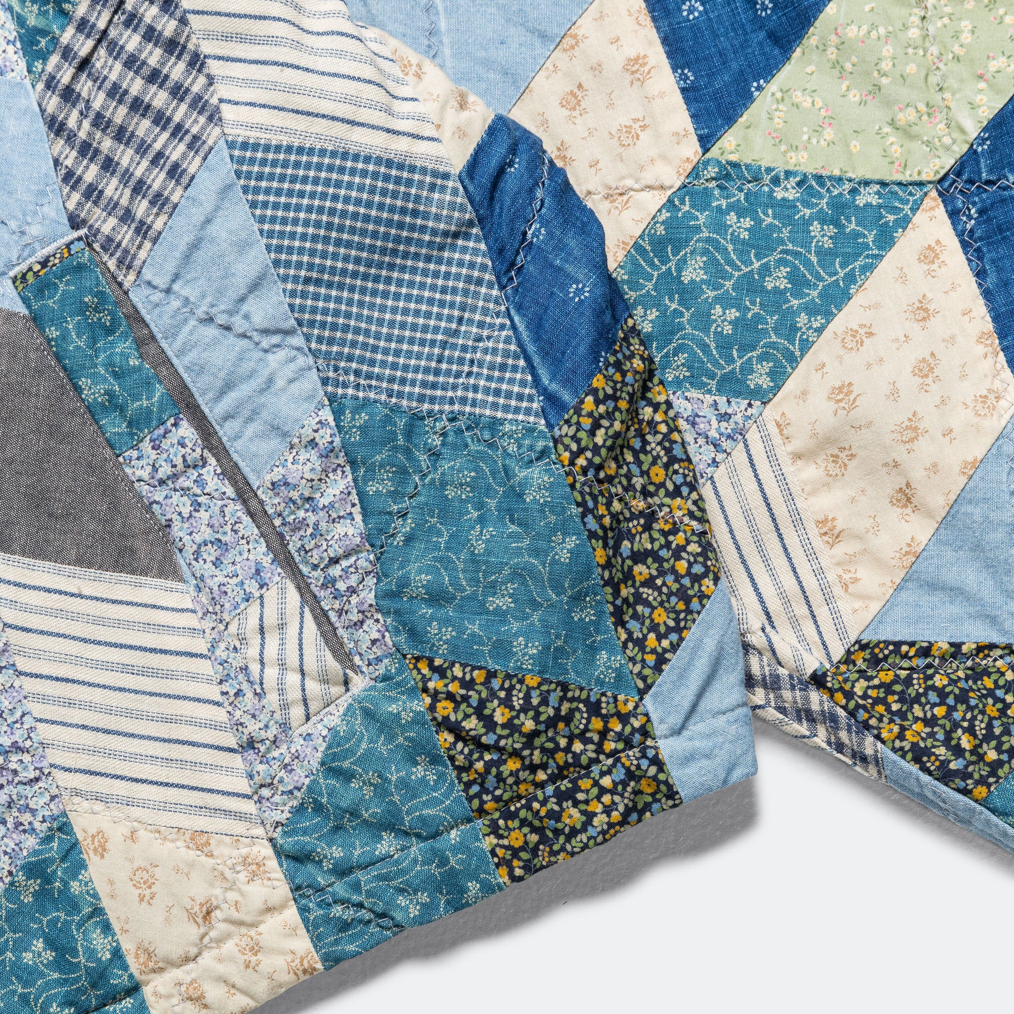 YABANE Quilt Patchwork Drizzler JKT - IDG - Image 6