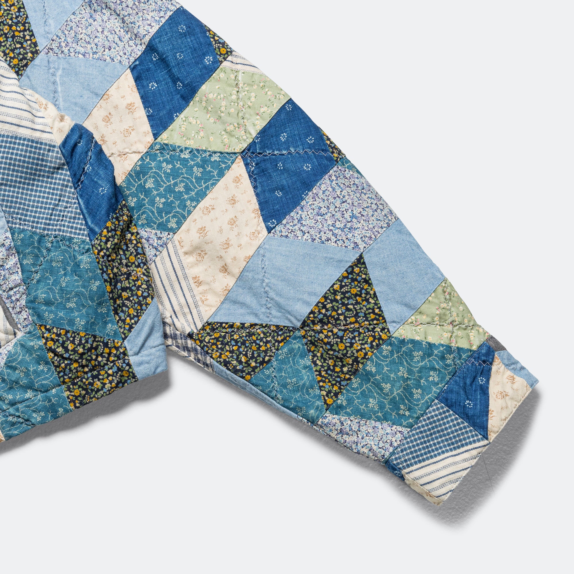 YABANE Quilt Patchwork Drizzler JKT - IDG - Image 7