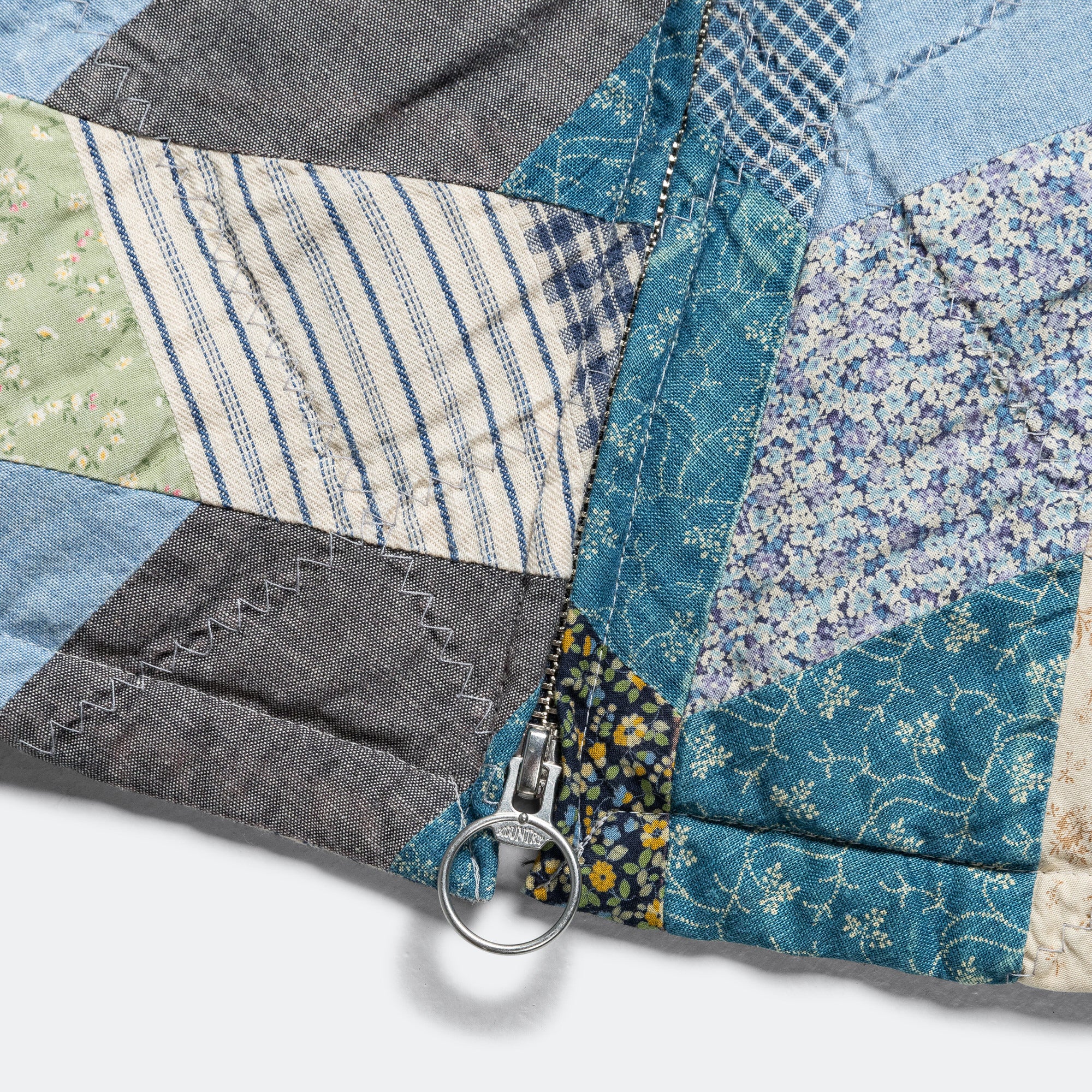 YABANE Quilt Patchwork Drizzler JKT - IDG - Image 8